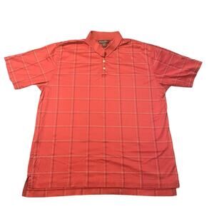 Brooks Brothers Polo Red Men's Size XL Performance Knit 100%‎ Cotton Golf Casual